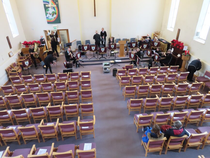 Before rehearsal